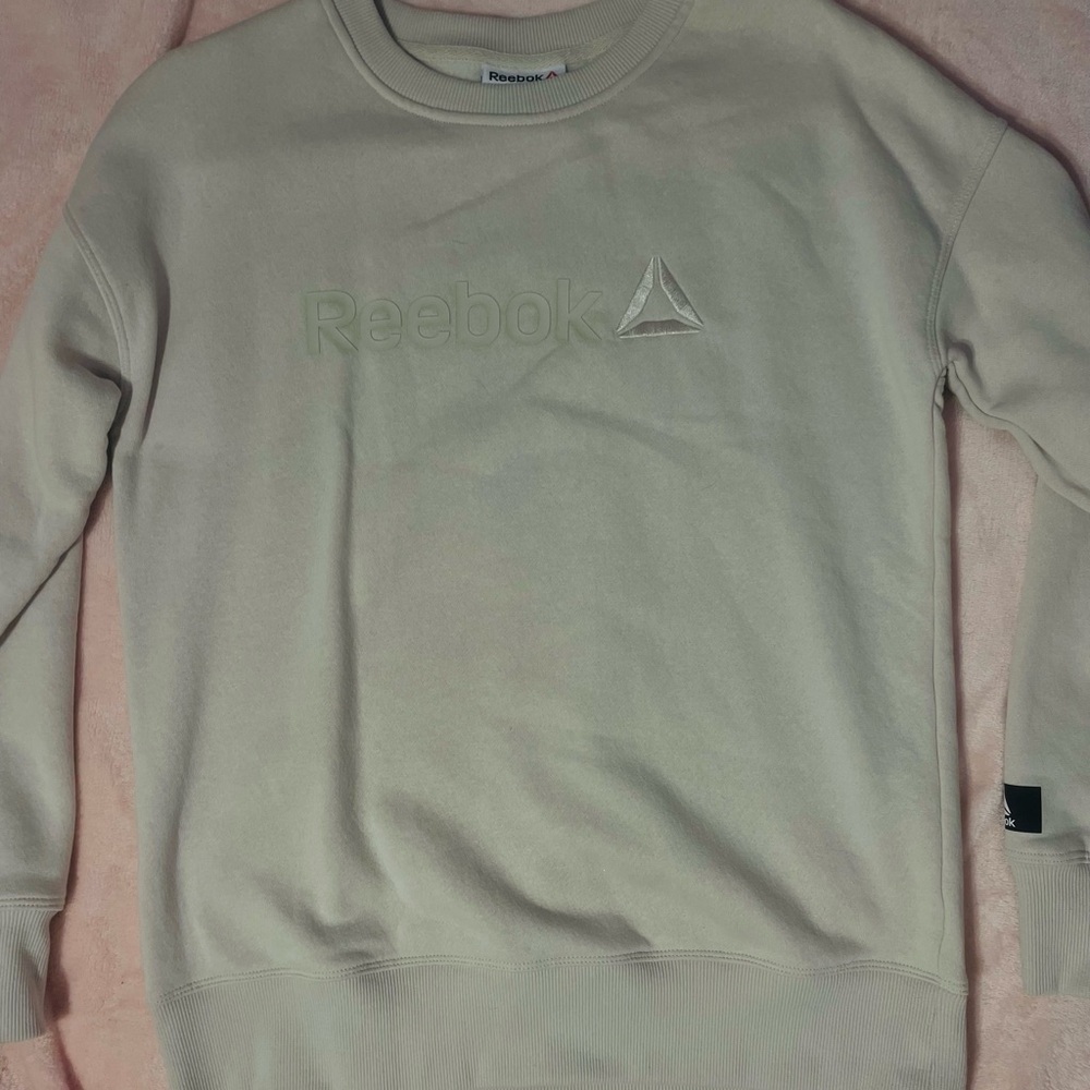 Reebok Womens Cream Sweater